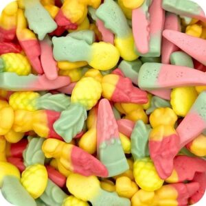 Swizzels Squashies Tropical Fruit Soft Candy 2.65lb Bulk